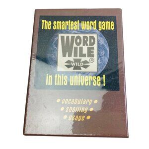 Word Wile Wild Vocabulary Spelling Usage Game Educational New Sealed - Rare